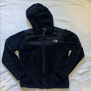 The North Face Black Hooded Fleece Jacket